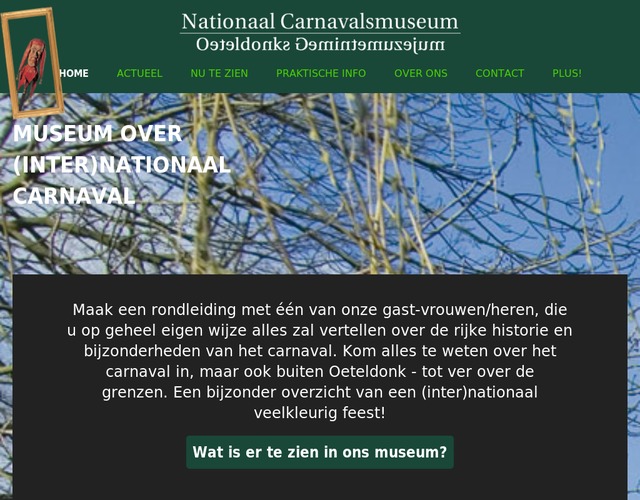 NATIONAAL CARNAVALSMUSEUM - OETELDONKS GEMINTEMUZEJUM