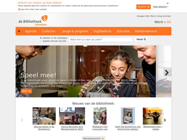 DE BIBLIOTHEEK SCHIEDAM