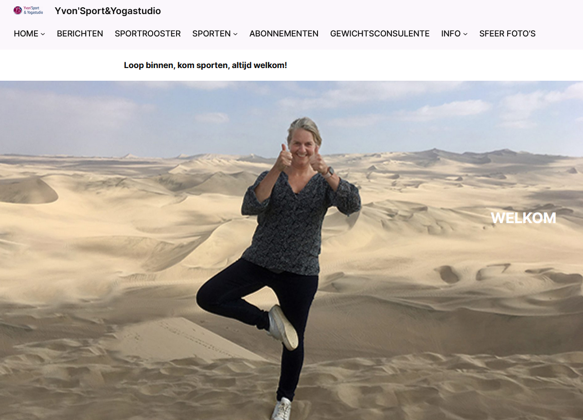 YVON SPORT EN YOGA STUDIO