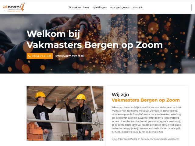 VAKMASTERS BERGEN OP ZOOM