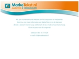 MARKETEKST.NL