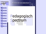 PEDAGOGISCH SPECTRUM