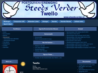 POSTDUIVENVERENIGING STEEDS VERDER