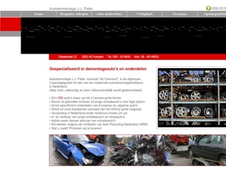 PATER AUTODEMONTAGE J J
