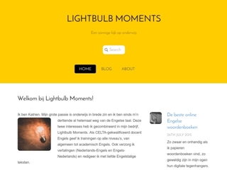 LIGHTBULB MOMENTS