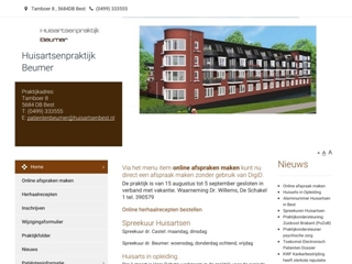 HUISARTSENPRAKTIJK R G A BEUMER