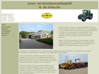 LOON- EN GRONDVERZETBEDRIJF B DE VRIES BV