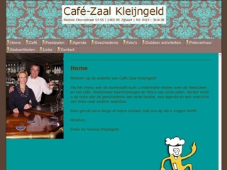 KLEIJNGELD FMM CAFE ZAAL