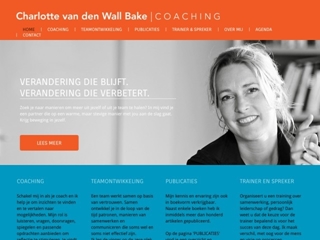 CHARLOTTE VAN DEN WALL BAKE COACHING