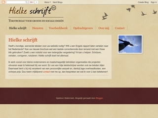 HIELKE SCHRIJFT