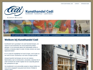 CEDI KUNSTHANDEL LIJSTENMAKERIJ KUNSTUITLEEN