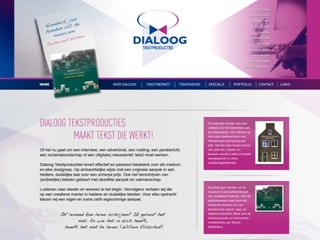 TEKSTPRODUCTIES DIALOOG