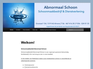 ABNORMAAL SCHOON