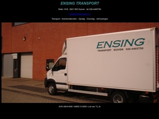 ENSING TRANSPORT