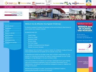 ALLIANTIE VOORTGEZET ONDERWIJS