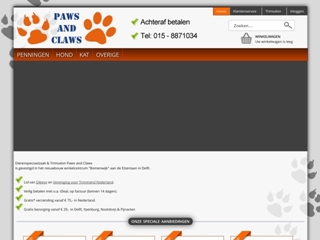 PAWS AND CLAWS DIERENSPECIAALZAAK & TRIMSALON