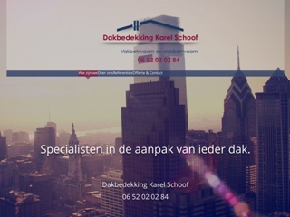 DAKBEDEKKING KAREL SCHOOF
