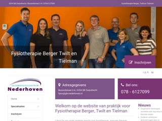 FYSIO-MANUELE THERAPIE BERGER, TWILT EN TIELMAN