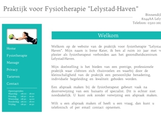 PRAKTIJK VOOR FYSIOTHERAPIE LELYSTAD HAVEN