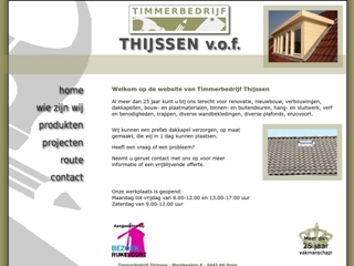 THIJSSEN VOF TIMMERWERKEN