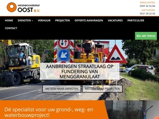 OOST GIETHOORN BV WEGENBOUWBEDRIJF R F