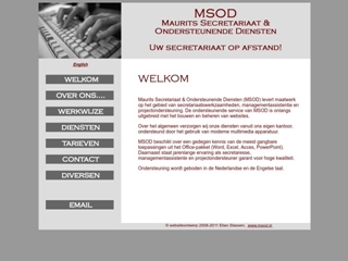 MAURITS SECRETARIAAT & ONDERSTEUNENDE DIENSTEN