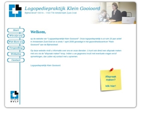 LOGOPEDIEPRAKTIJK KLEIN GOOIOORD