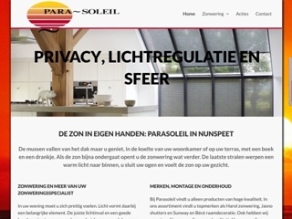 PARASOLEIL RAAMDECORATIES ZONWERING