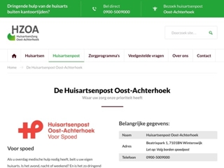 HUISARTSENPOST OOST ACHTERHOEK