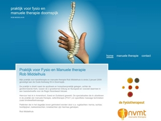 FYSIOTHERAPIE EN MANUELE THERAPIE ROB MIDDELHUIS