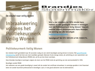 BRANDJES INBRAAKPREVENTIE