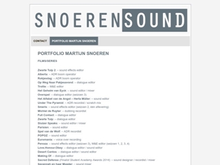 SNOEREN SOUND