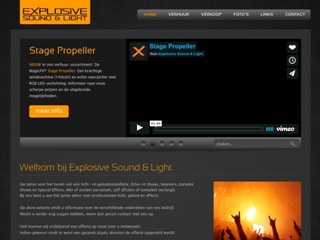 EXPLOSIVE SOUND & LIGHT