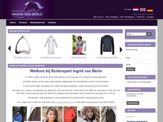 BERLO RUITERSPORT INGRID VAN