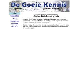 GOEIE KENNIS DE