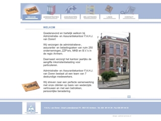 ADMINISTRATIE- EN ASSURANTIEKANTOOR F A H J VAN DOREN