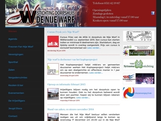 NYE WARF DE DORPSHUIS