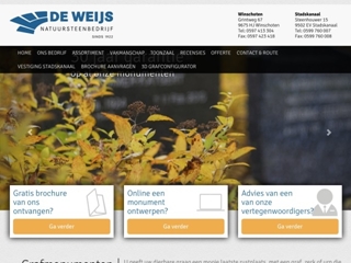 WEIJS NATUURSTEENBEDRIJF DE