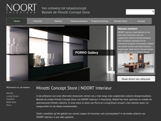 NOORT INTERIEUR / MINOTTI CONCEPT STORE