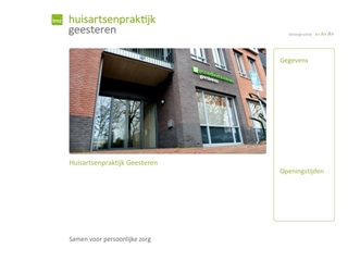 HUISARTSENPRAKTIJK GEESTEREN