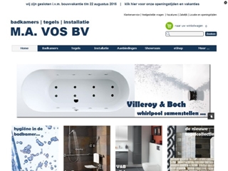 VOS BADKAMERS TEGELS INSTALLATIE BV