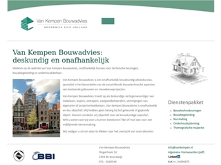 KEMPEN BOUWADVIES VAN