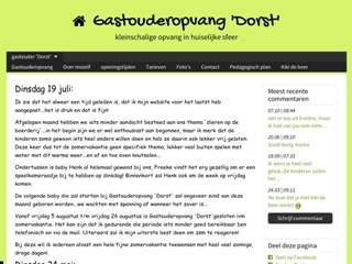GASTOUDEROPVANG 'DORST'