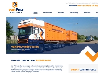 PELT RECYCLING VAN