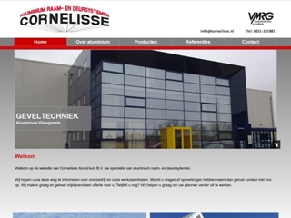 CORNELISSE ALUMINIUM RAAM- EN DEURSYSTEMEN