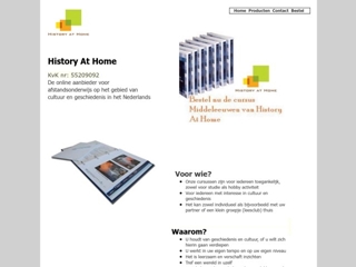 HISTORY AT HOME VOF