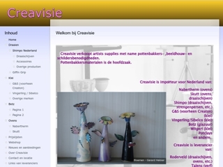 CREAVISIE POTTENBAKKERSMATERIALEN