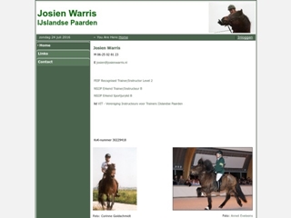 JOSIEN WARRIS IJSLANDSE PAARDEN