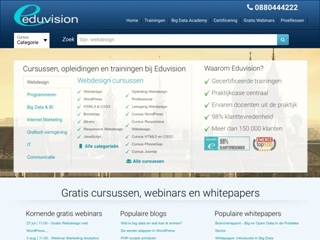 EDUVISION INTERNET OPLEIDINGEN