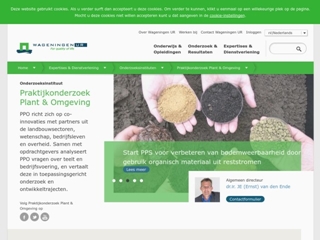 PRAKTIJKONDERZOEK PLANT & OMGEVING